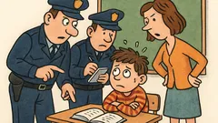 Vic: V šoli kot na policijski postaji...