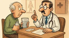 Vic: Gospod doktor, kako jemljem te tablete?