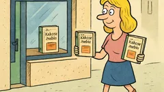 Vic: Blondinka v knjigarni kupi kar dve