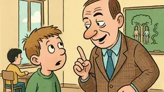 Vic: Sin pred veroukom vpraša očeta…