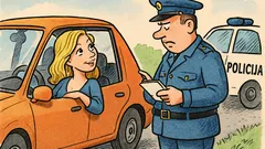 Vic: Policist ustavi žensko, kazen 2000 Kč