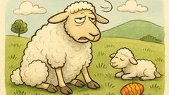 Vic: Velikonočno jagnje zavzdihne: Nisem več v formi