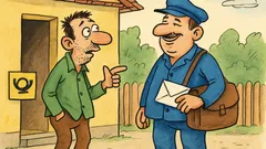 Vic: Haso vpraša Muja, od kdaj je poštar?