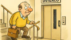 Vic: Zakaj se ne vozite z dvigalom?