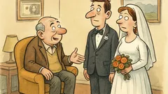 Vic: Pravijo, da se vam je poročil sin...