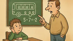 Vic: Mulc se uči negativna števila