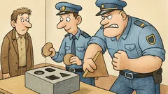 Vic: Sprejemna naloga za policijske kandidate...