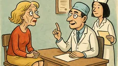 Vic: Kirurg vpraša: »Še kaj, gospa?«