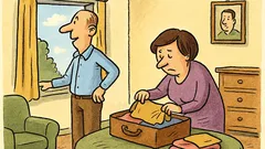 Vic: Mož stoji pri oknu in reče