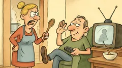 Vic: Žena se od jutra matra v kuhinji…