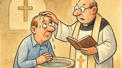 Vic: Krsti se moški na 59. rojstni dan