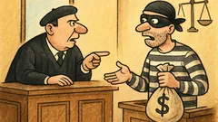 Vic: Sodnik vpraša roparja o banki