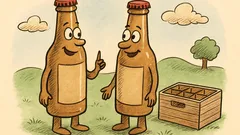 Vic: Pogovarjata se dve steklenici piva...