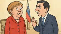 Vic: Merkel obišče Banske dvore, Jaca...