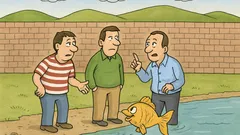 Vic: Hrvat, Slovenec in Srb ujamejo zlato ribico