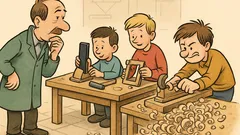 Vic: Učitelj pri tehniki: Naredite, kar potrebujete