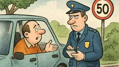 Vic: Kontrolirani voznik reče policistu ...