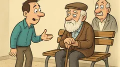 Vic: Neki mož vpraša modrega dedka…