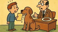 Vic: Moj pes mi je požrl spričevalo!