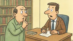 Vic: Kandidat na razgovoru za knjižničarja…