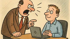 Vic: Šef me je tolikokrat okaral, da...