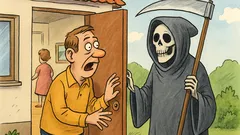 Vic: Potrka smrtka na vrata družinske hiše