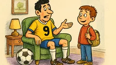 Vic: Ivica pride iz šole in reče...