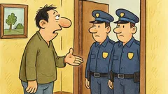 Vic: Policija potrka Muju na vrata