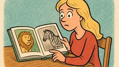 Vic: Blondinka gleda album Živalsko kraljestvo