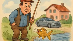 Vic: Jozo ujame zlato ribico