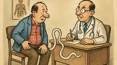 Vic: Gospod doktor, danes mi je šel ven...