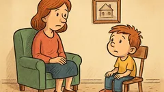 Vic: Vpraša deček mamico: »Mami, sem posvojen?«