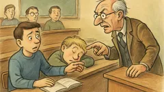 Vic: Sredi predavanja profesor prebudi študenta