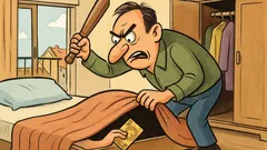 Vic: Carinik posumi, da ga žena vara