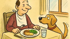 Vic: Ko te na kosilo povabi lastnik psa