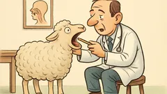 Vic: Zdravnik ovčki: »Reci aaaaa ...«