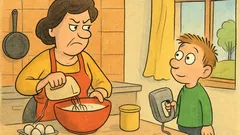 Vic: Nekega dne mamica kuha, Pepček vpraša…