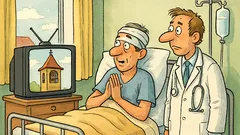 Vic: Pacient pred operacijo obljubi zvonove