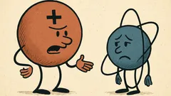 Vic: Kaj reče proton elektronu?