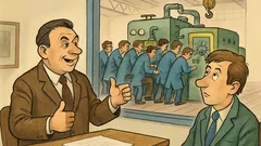 Vic: Direktor se baha o novem stroju