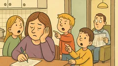 Vic: Mami, kaj bo za večerjo?