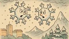 Vic: Srečata se dve snežinki...