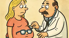 Vic: Zakaj ima plavolaska očala na trebuhu?