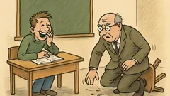 Vic: Študent na ustnem izpitu...