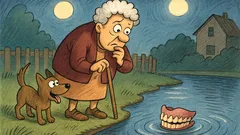 Vic: Veste, kaj podnevi laja, ponoči pa plava?