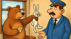 Vic: Zajček in medved na vlaku