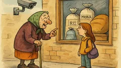 Vic: Babica vnukinji: Ko sem bila...