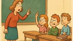 Vic: Učiteljica vpraša: »Katera je vaša laž?«