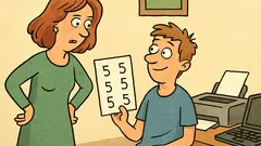 Vic: Kako je s spričevalom?