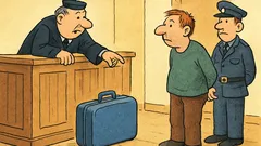 Vic: Sodnik vpraša tatu o kovčku